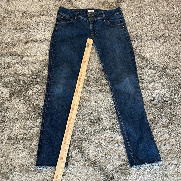 HUDSON Collin Flap Skinny Ankle Jeans | Raw Hem | SRDN Wash | Size 30 - Picture 9 of 13